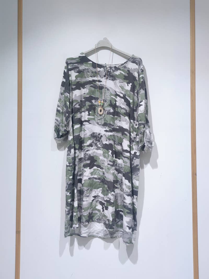 Collares MOGA camuflaje: Gris / Francés