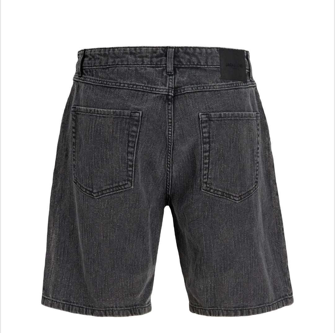 Pantalón corto vaquero Negro Jack and Jones