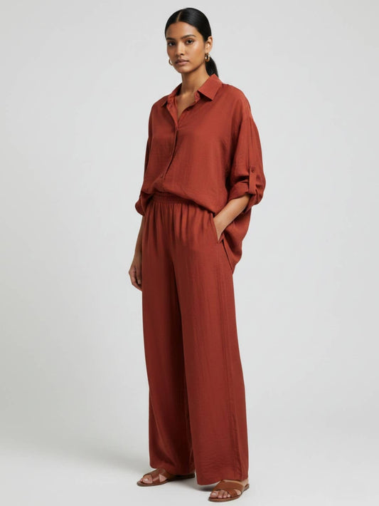 Conjunto fluido uniforme  Terracota