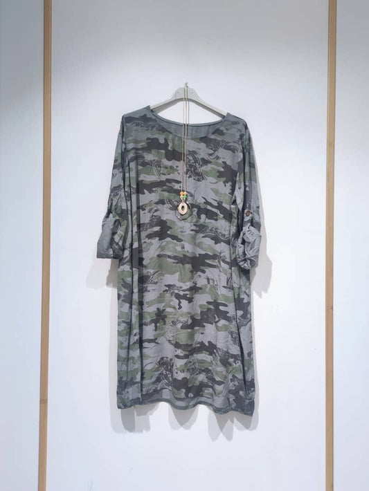 Collares MOGA camuflaje: Gris / Francés
