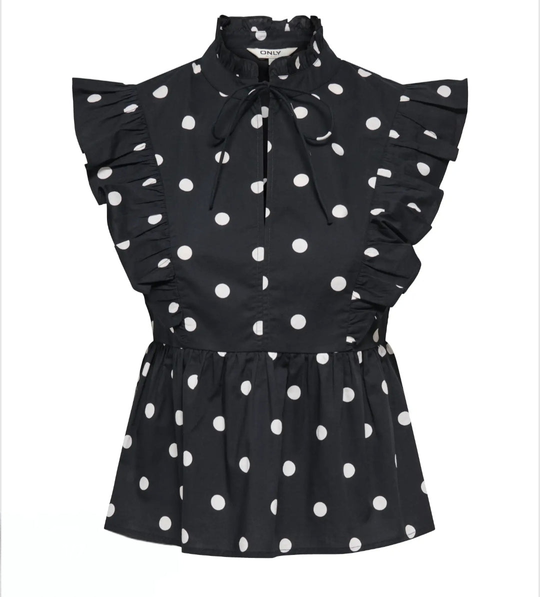 Blusa tela de camisa ONLY