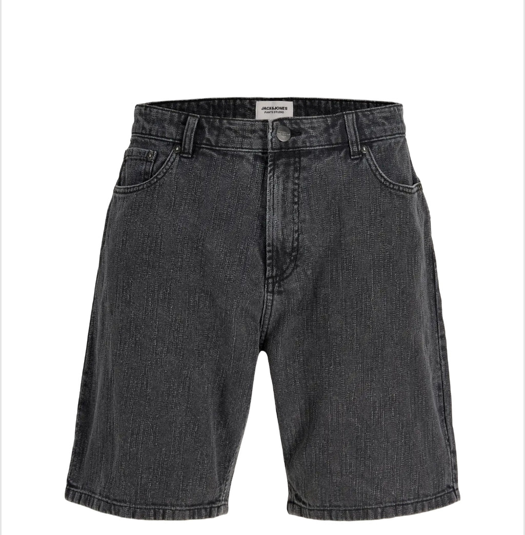 Pantalón corto vaquero Negro Jack and Jones