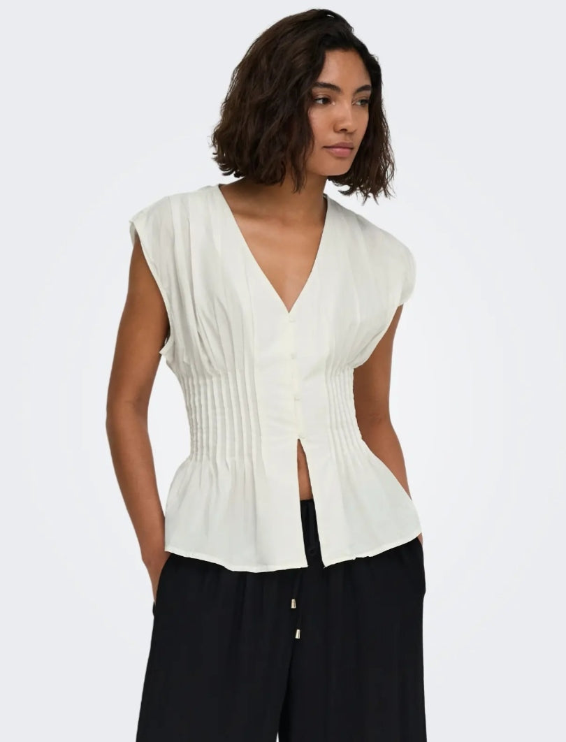 Blusa de tela ONLY
