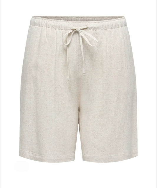 Pantalones cortos tipo lino Only Carmakoma