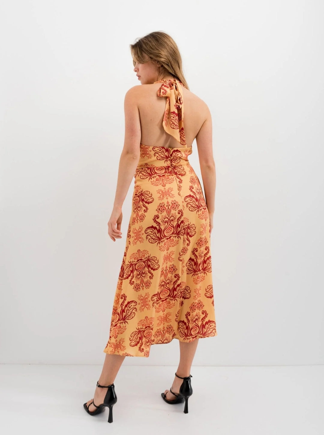 VESTIDO LARGO ESTAMPADO