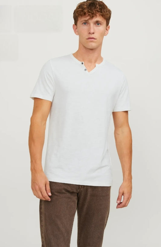 Camiseta de cuello abierto Jack and Jones