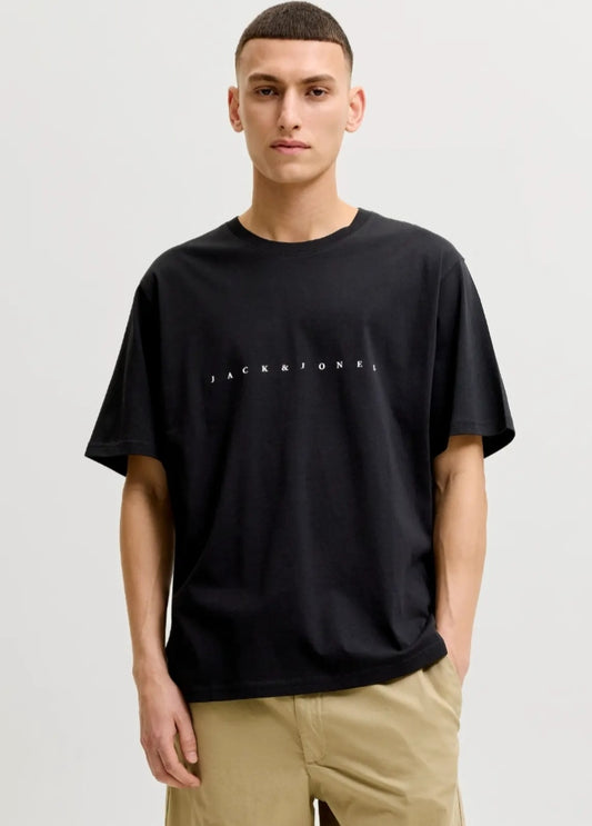 Camiseta de Jack and Jones. Negra