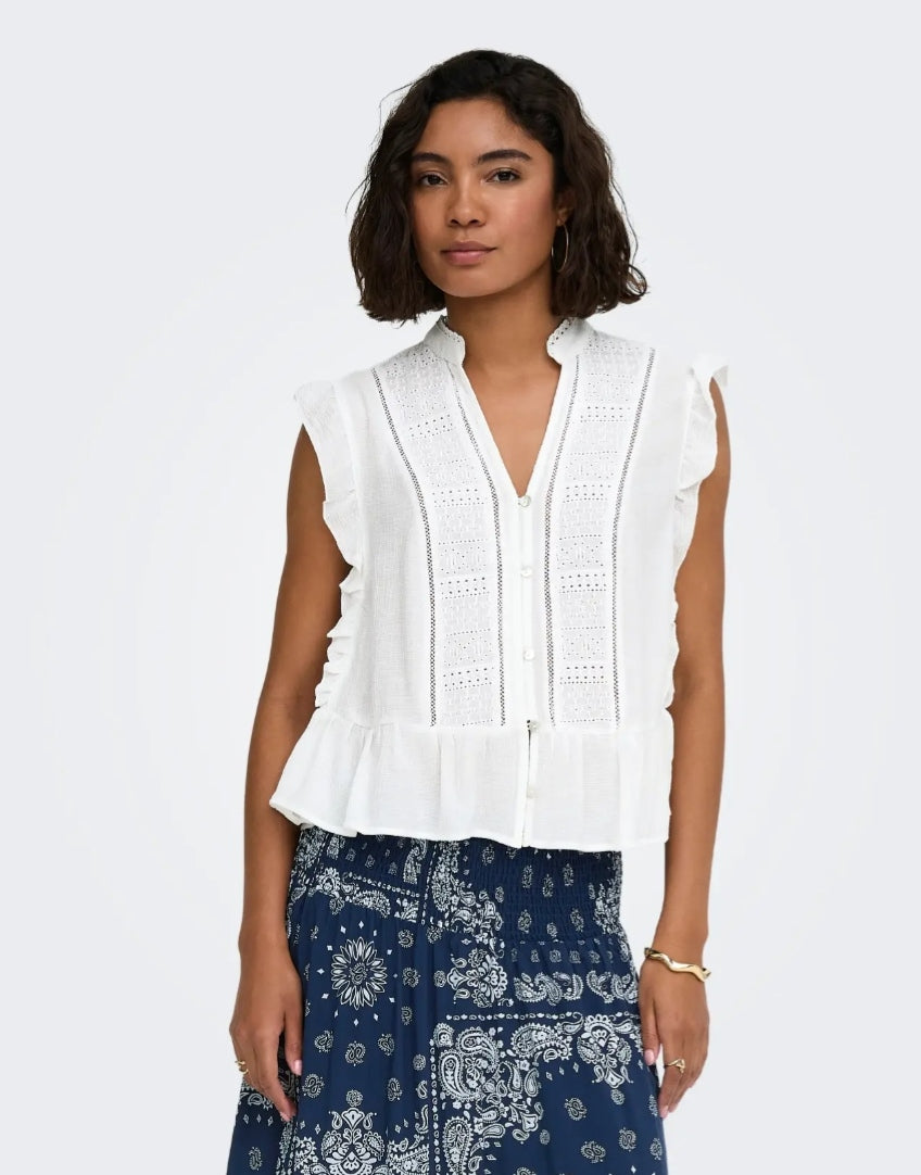 Camisa corta de mujer ONLY