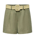 Pantalón corto con cinturón ONLY