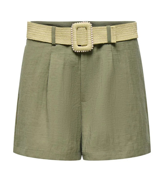 Pantalón corto con cinturón ONLY