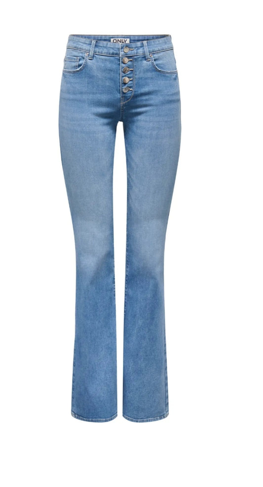 Pantalones vaqueros de campana retro (estilo vintage) Only