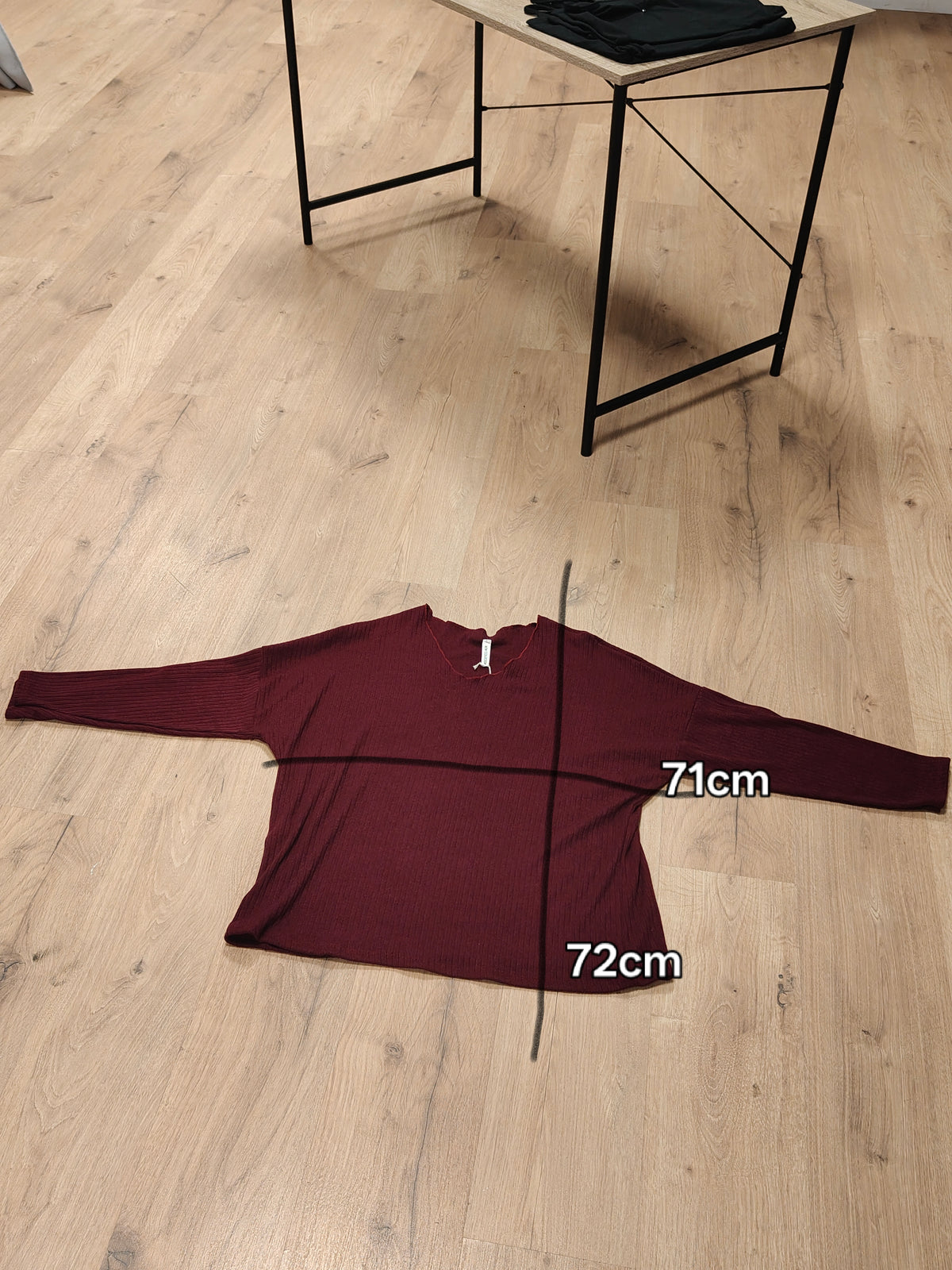 Jersey Fino de Canalé Burdeos