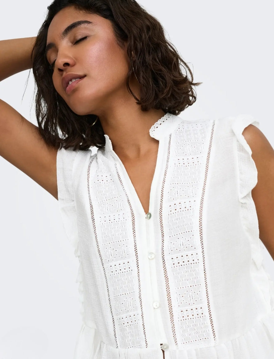 Camisa corta de mujer ONLY