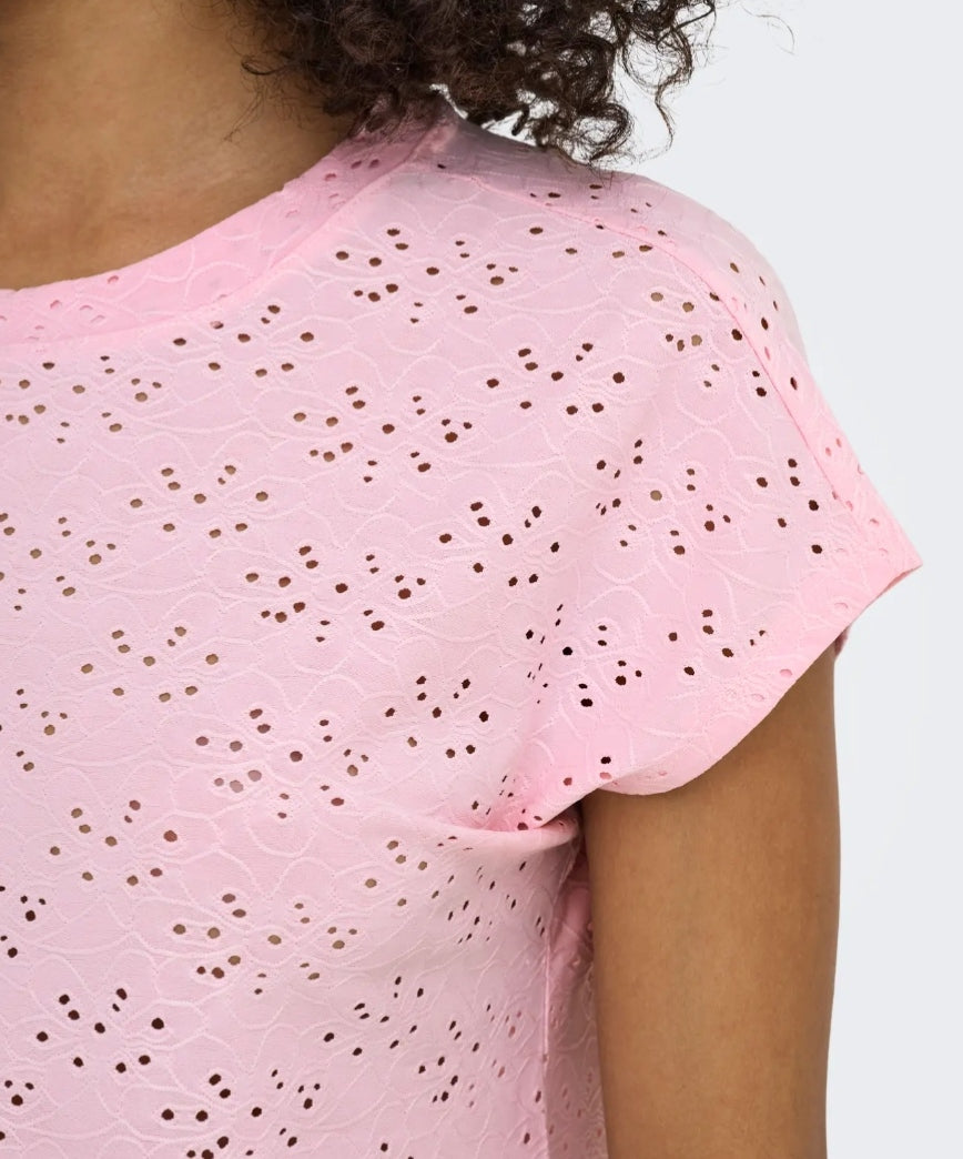 Camiseta calada ONLY