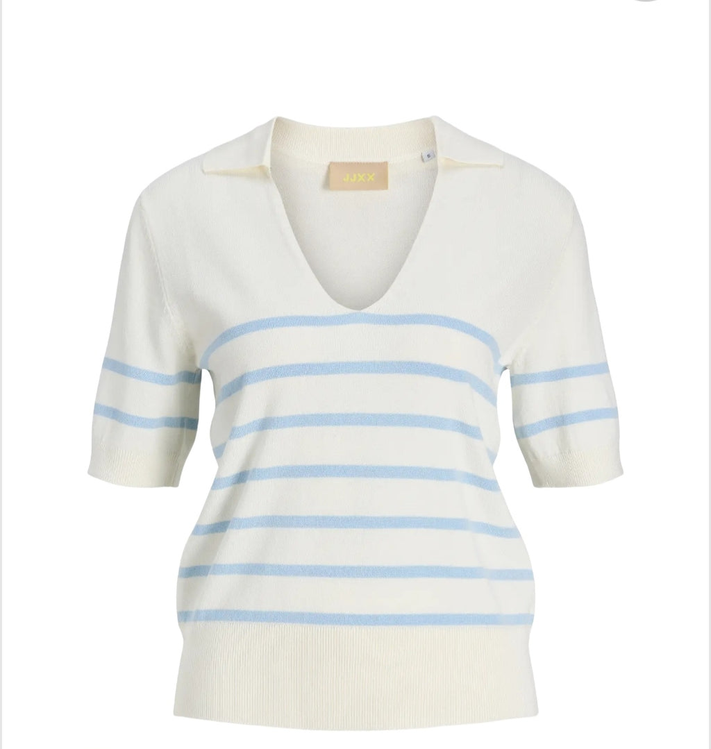 Polo mujer cuello de pico JJXX