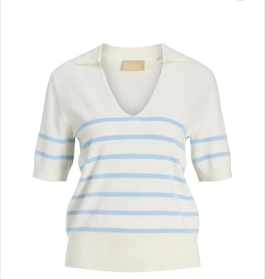 Polo mujer cuello de pico JJXX