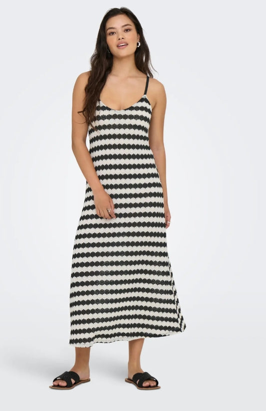 Vestido de rayas ONLY